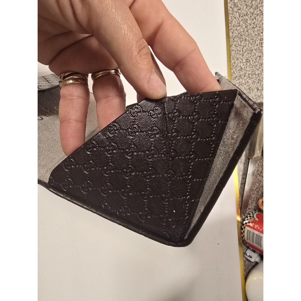 Gucci Brown GG Glasses Case - Picture 7 of 8